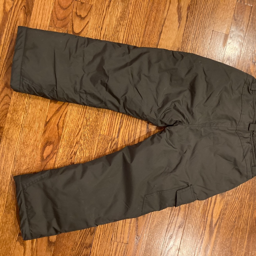 Girls black snow pants